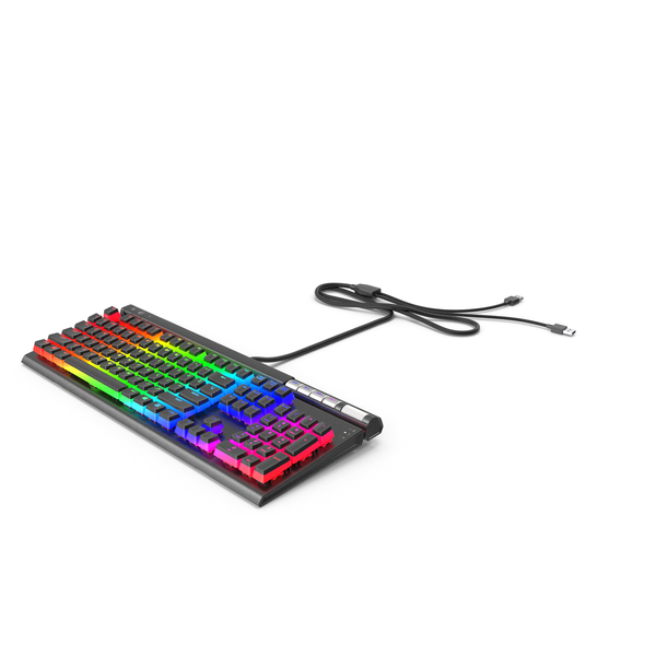 Computer: RGB Mechanical Gaming Keyboard On PNG & PSD Images Computer: RGB Mechanical Gaming Keyboard On PNG & PSD Images