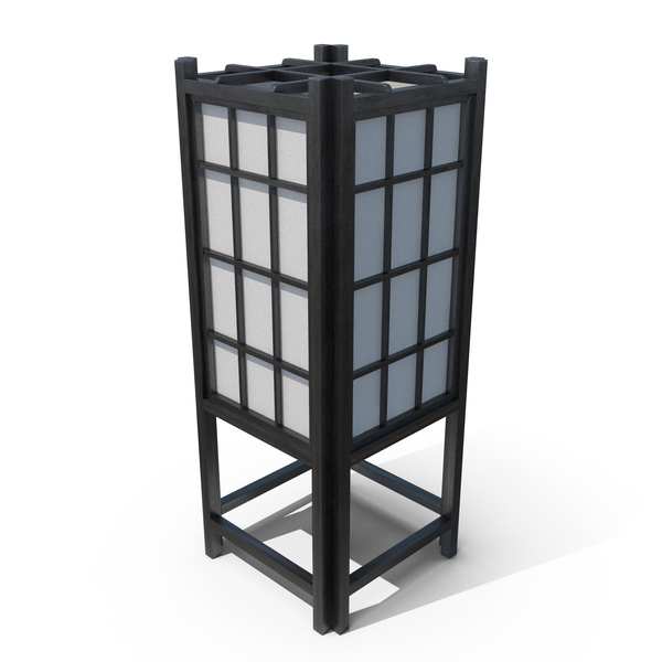 Rice Paper Shoji Floor Lantern PNG Images & PSDs for Download ...