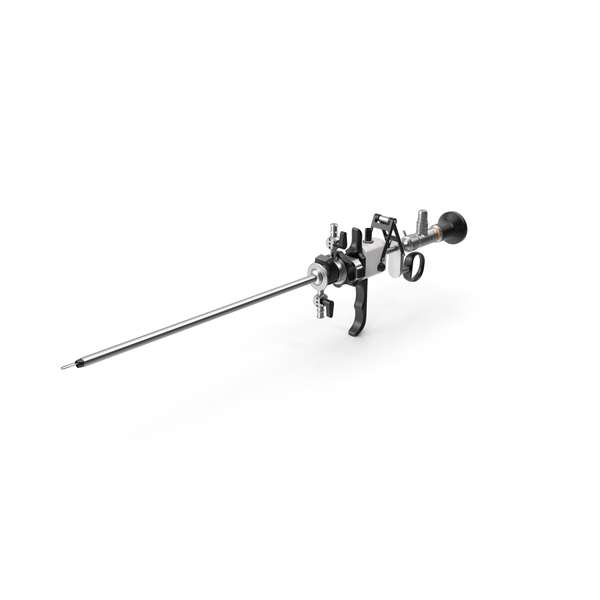 Medical Equipment: Richard Wolf Resectoscope with Needle Electrode PNG & PSD Images Medical Equipment: Richard Wolf Resectoscope with Needle Electrode PNG & PSD Images