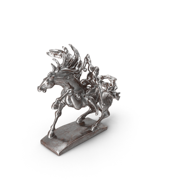 Animal Statue: Rider PNG & PSD Images Animal Statue: Rider PNG & PSD Images