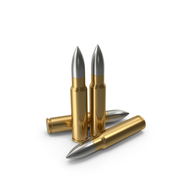 Cartridge: Rifle Bullets PNG & PSD Images