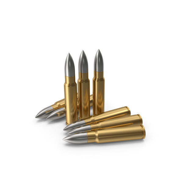 Cartridge: Rifle Bullets PNG & PSD Images