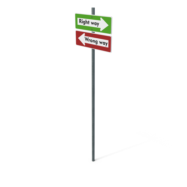 Traffic Signs: Right And Wrong Way Sign PNG & PSD Images Traffic Signs: Right And Wrong Way Sign PNG & PSD Images