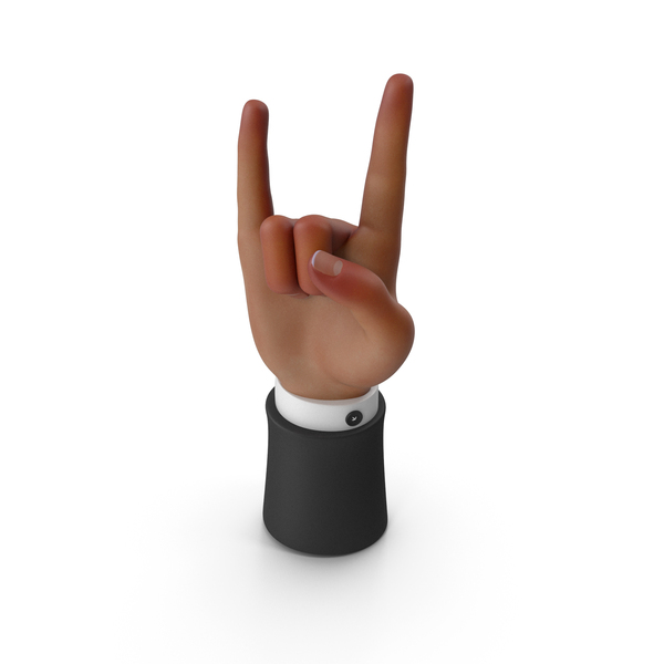 Right Roker Hand Gesture PNG & PSD Images Right Roker Hand Gesture PNG & PSD Images