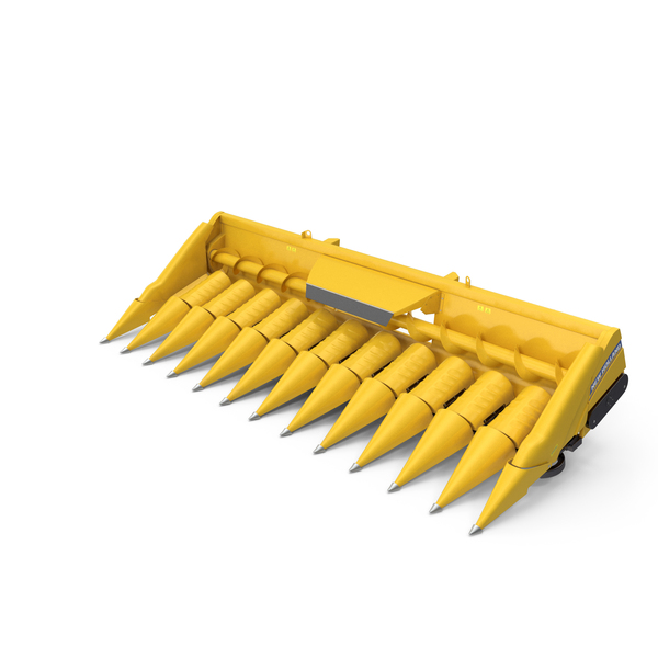 Combine Harvester: Rigid Corn Header 12 Rows New Holland Agriculture 980CR PNG & PSD Images Combine Harvester: Rigid Corn Header 12 Rows New Holland Agriculture 980CR PNG & PSD Images