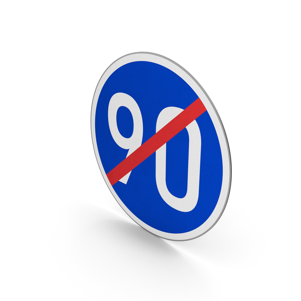 Traffic Signs: Road Sign End Minimum Speed Limit 90 PNG & PSD Images Traffic Signs: Road Sign End Minimum Speed Limit 90 PNG & PSD Images