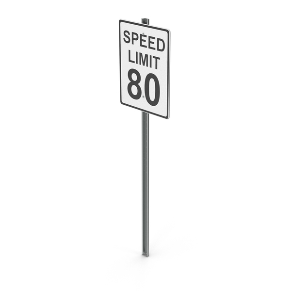 Traffic Signs: Road Sign Speed Limit 80 PNG & PSD Images Traffic Signs: Road Sign Speed Limit 80 PNG & PSD Images