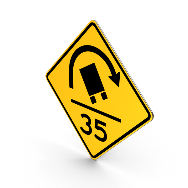 Street: Road Sign Truck Rollover Warning PNG & PSD Images Street: Road Sign Truck Rollover Warning PNG & PSD Images