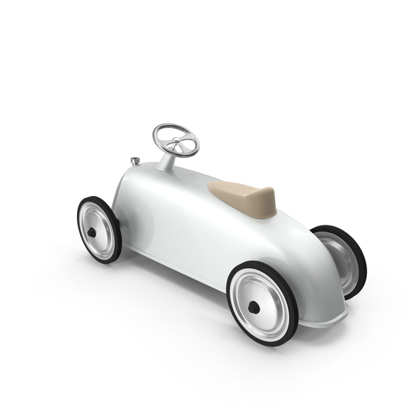 Toy Car: Roadster Scoot White PNG & PSD Images