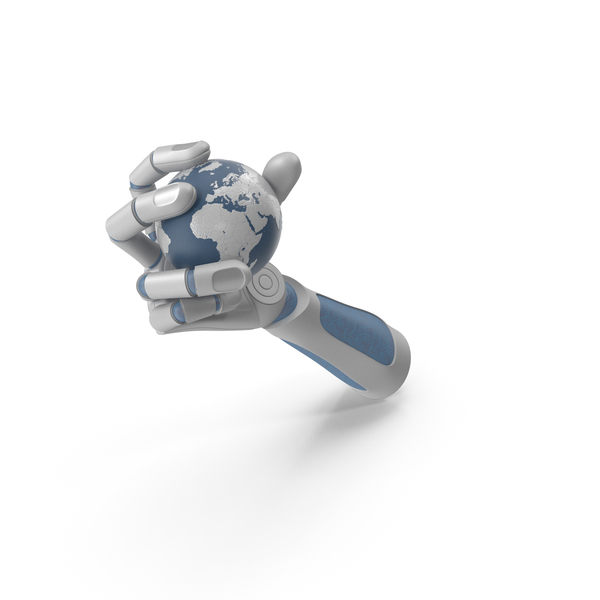 Globe: Robohand Grabbing a High Tech Earth PNG & PSD Images Globe: Robohand Grabbing a High Tech Earth PNG & PSD Images