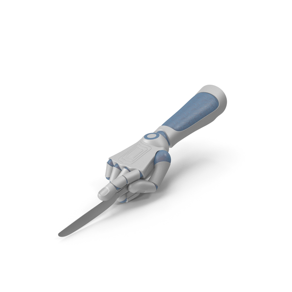 Robot: RoboHand Holding a Dinner Knife PNG & PSD Images Robot: RoboHand Holding a Dinner Knife PNG & PSD Images