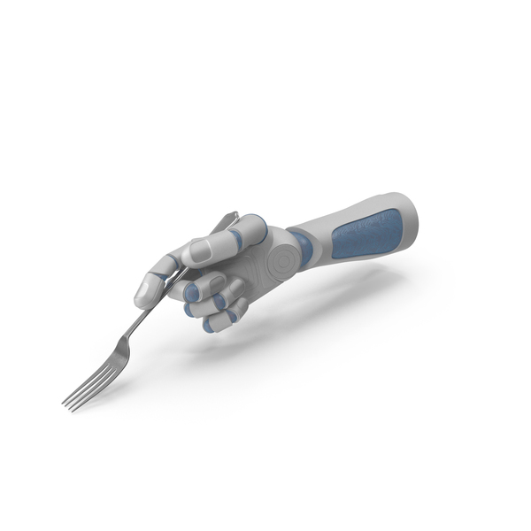 Robot: RoboHand Holding a Fork PNG & PSD Images Robot: RoboHand Holding a Fork PNG & PSD Images