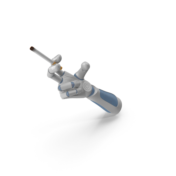 Robot: Robohand Holding a Lit Ciggaretes PNG & PSD Images Robot: Robohand Holding a Lit Ciggaretes PNG & PSD Images