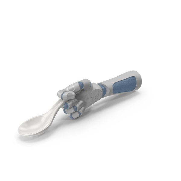 Robot: RoboHand Holding a Porcelain Spoon PNG & PSD Images Robot: RoboHand Holding a Porcelain Spoon PNG & PSD Images