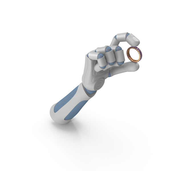 Robot: RoboHand Holding a Ring with Amethyst PNG & PSD Images Robot: RoboHand Holding a Ring with Amethyst PNG & PSD Images