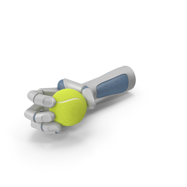 Robot: RoboHand Holding a Tennis Ball PNG & PSD Images Robot: RoboHand Holding a Tennis Ball PNG & PSD Images