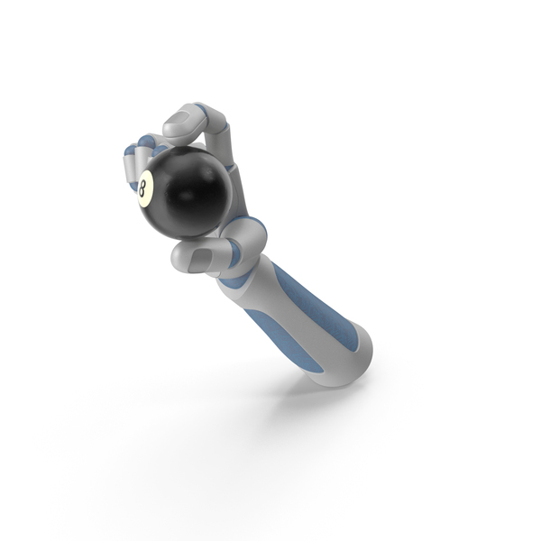 Robot: RoboHand Holding an 8 Ball PNG & PSD Images Robot: RoboHand Holding an 8 Ball PNG & PSD Images