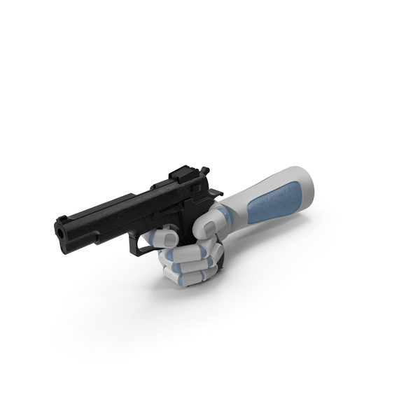 Semi Automatic Pistol: RoboHand Pointing a Gun PNG & PSD Images Semi Automatic Pistol: RoboHand Pointing a Gun PNG & PSD Images