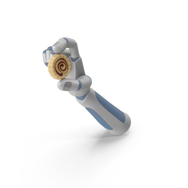 Robot Hand Holding A Circular Chocolate Truffle PNG & PSD Images Robot Hand Holding A Circular Chocolate Truffle PNG & PSD Images