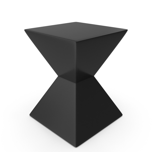 Rocco End Table in High Gloss Black PNG & PSD Images Rocco End Table in High Gloss Black PNG & PSD Images