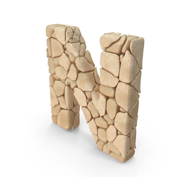 Rock Letter N PNG & PSD Images Rock Letter N PNG & PSD Images