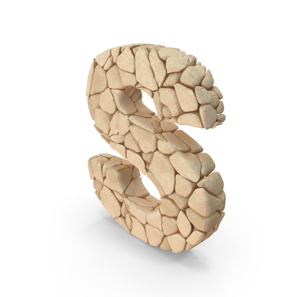 Falling Rocks: Rock Letter S PNG & PSD Images Falling Rocks: Rock Letter S PNG & PSD Images