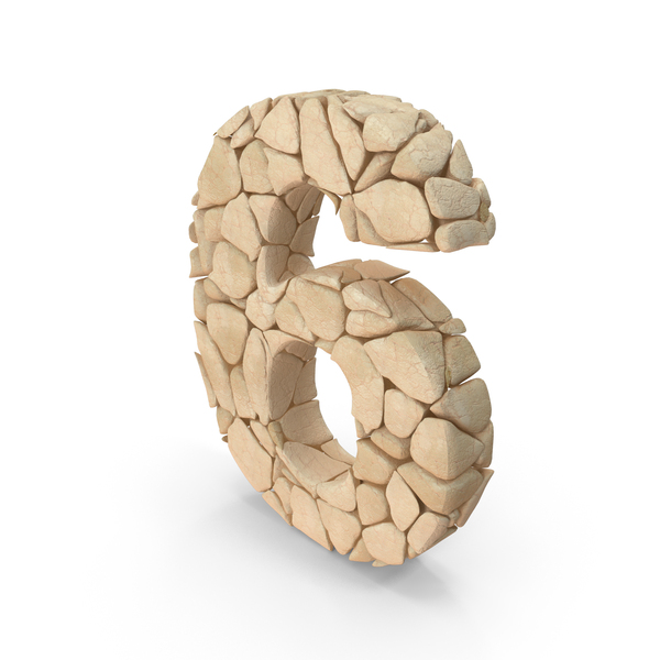 Rock Number 6 PNG & PSD Images Rock Number 6 PNG & PSD Images