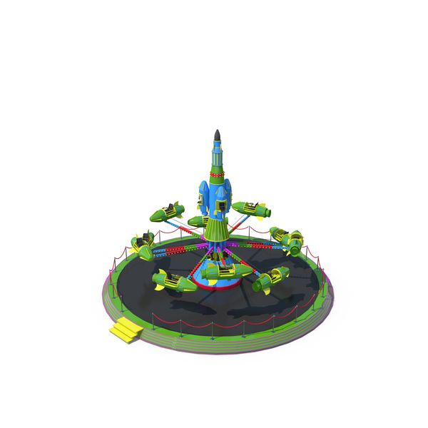 Rocket Carousel Theme Park PNG & PSD Images Rocket Carousel Theme Park PNG & PSD Images