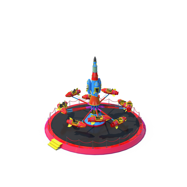 Rocket Carousel Theme Park PNG & PSD Images Rocket Carousel Theme Park PNG & PSD Images
