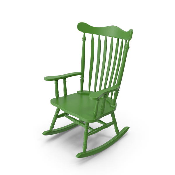 Rocking Chair Green PNG & PSD Images Rocking Chair Green PNG & PSD Images