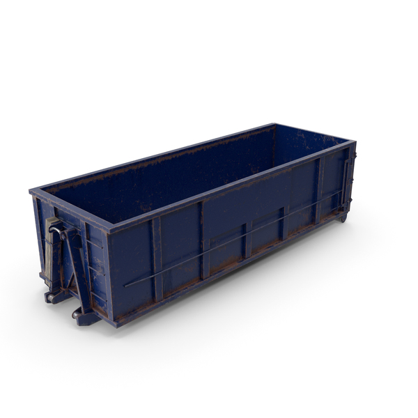Roll Off Dumpster Dusty 30 Yard PNG & PSD Images