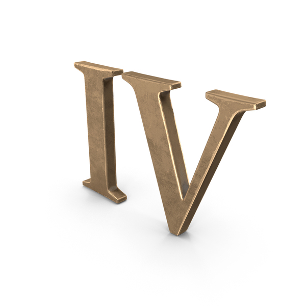 Roman Number IV PNG & PSD Images Roman Number IV PNG & PSD Images