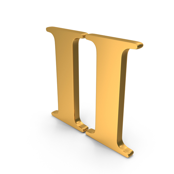 Roman Numerical Number 2 Icon Gold PNG Images & PSDs for Download ...