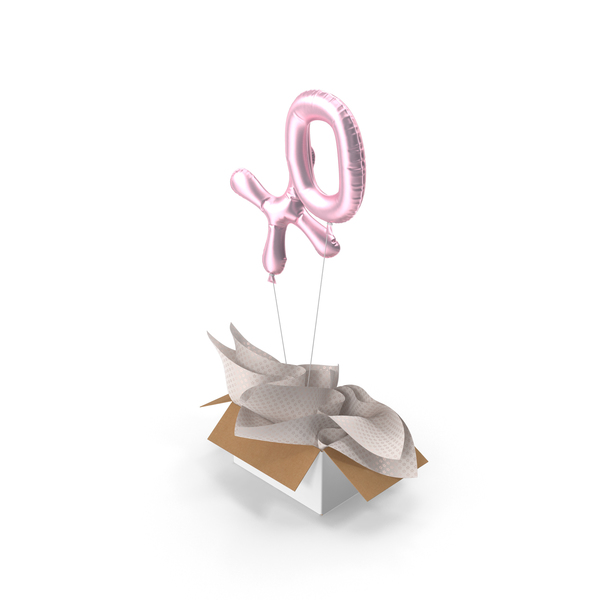 Gift: Rose Gold XO Balloons Surprise Box PNG & PSD Images Gift: Rose Gold XO Balloons Surprise Box PNG & PSD Images
