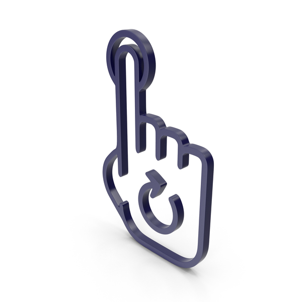 Cursor: Rotate Finger Dark Blue Icon PNG & PSD Images Cursor: Rotate Finger Dark Blue Icon PNG & PSD Images