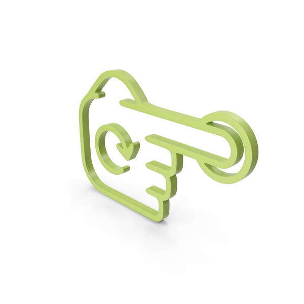 Cursor: Rotate Finger Green Icon PNG & PSD Images