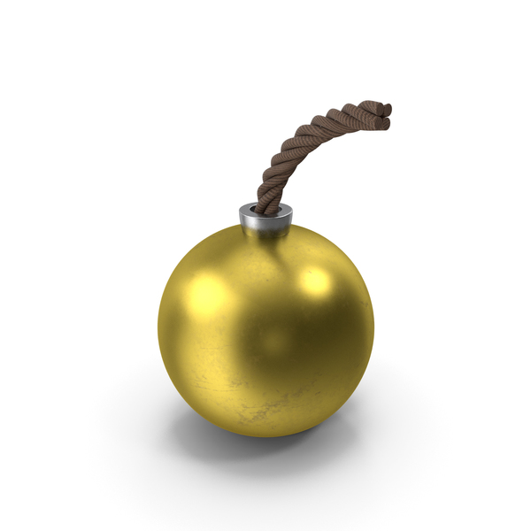 Round Bomb Yellow PNG & PSD Images Round Bomb Yellow PNG & PSD Images