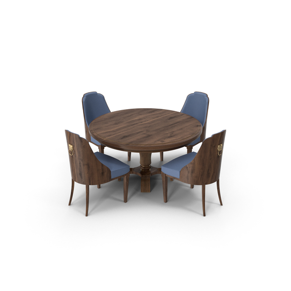 Room: Round Dining Table Set PNG & PSD Images Room: Round Dining Table Set PNG & PSD Images