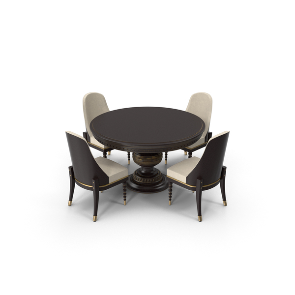 Round Dining Table Set PNG & PSD Images Round Dining Table Set PNG & PSD Images