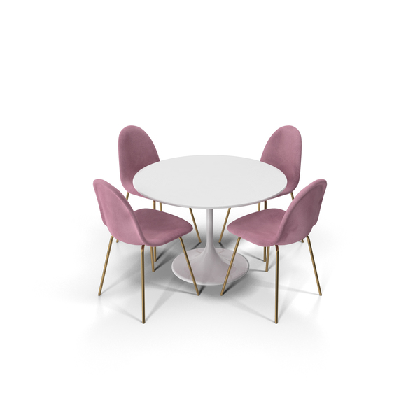 Round Dining Table Set PNG & PSD Images Round Dining Table Set PNG & PSD Images