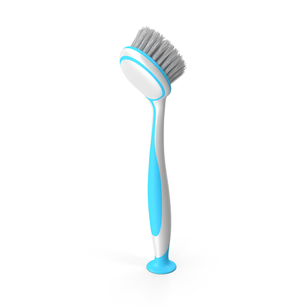 Cleaning: Round Dish Brush PNG & PSD Images