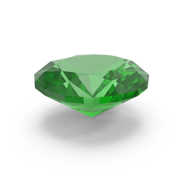 Round Emerald PNG & PSD Images
