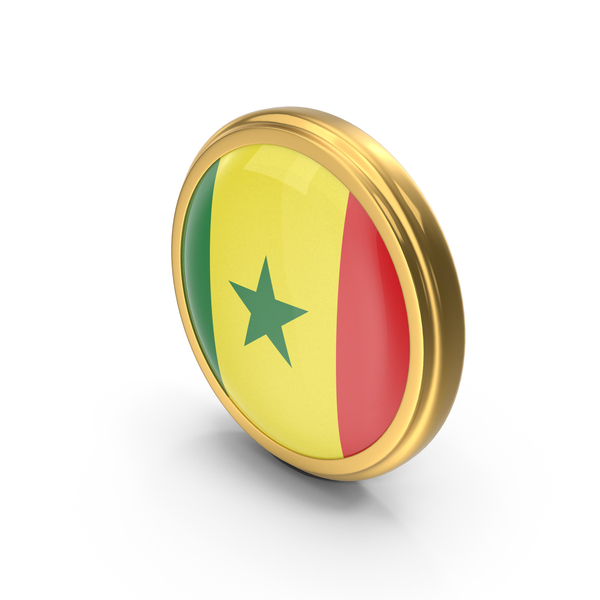 Round Flag Of Senegal PNG & PSD Images Round Flag Of Senegal PNG & PSD Images