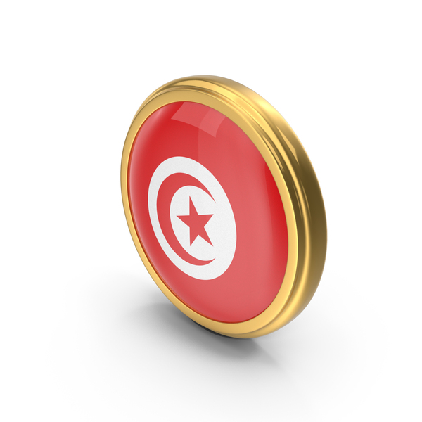 Round Flag Of Tunisia PNG & PSD Images Round Flag Of Tunisia PNG & PSD Images