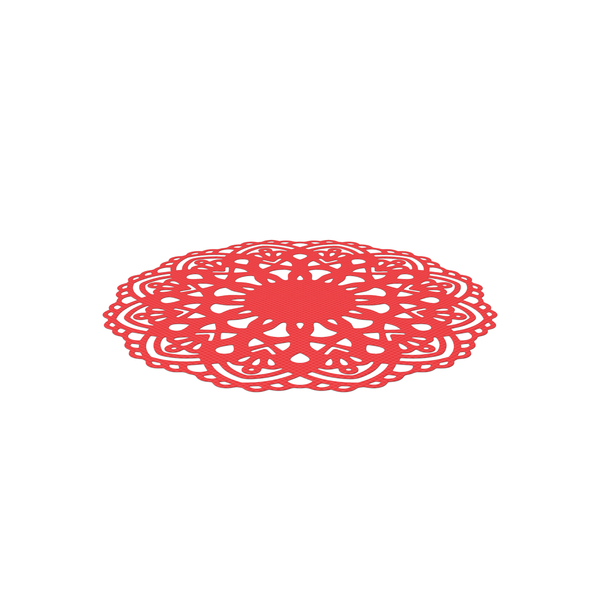 Doily: Round Paper Lace Doilie Red PNG & PSD Images Doily: Round Paper Lace Doilie Red PNG & PSD Images