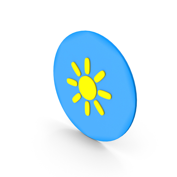 Symbols: Round Sun Icon PNG & PSD Images