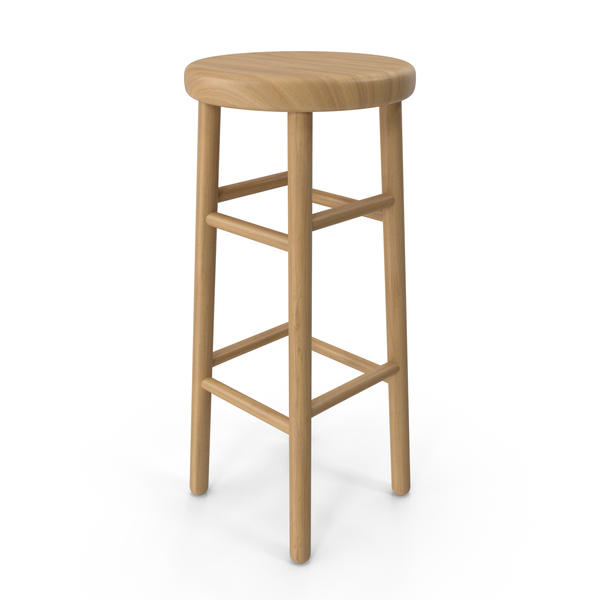 Round Wood Bar Stool PNG & PSD Images Round Wood Bar Stool PNG & PSD Images
