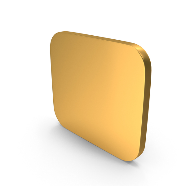 Symbols: Rounded Square Icon Gold PNG & PSD Images Symbols: Rounded Square Icon Gold PNG & PSD Images