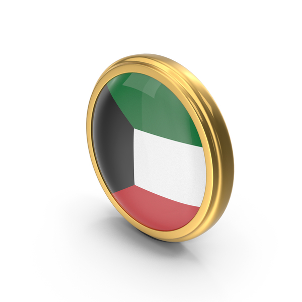 Roung Flag of Kuwait PNG & PSD Images Roung Flag of Kuwait PNG & PSD Images