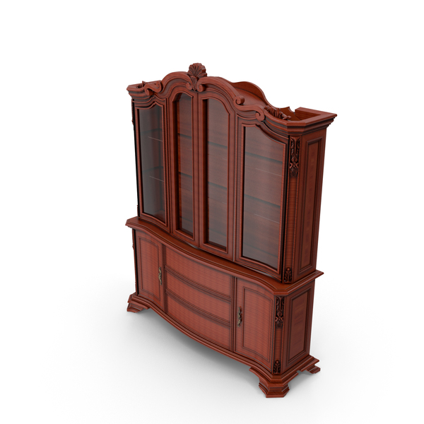 Royal Dark Wooden Closet PNG & PSD Images